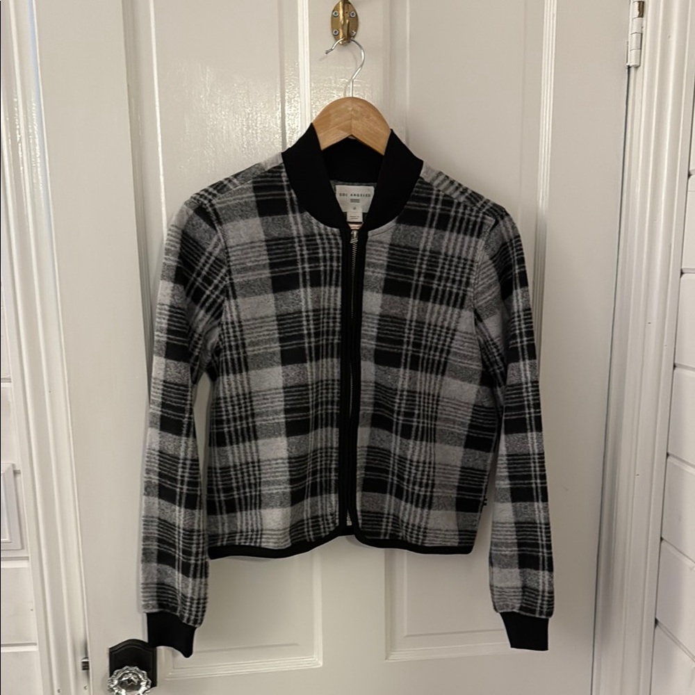 Sol Angeles Black and Gray Cardigan Sweater